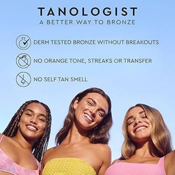 new Tanologist Self Tan Drops Dark Face & Body Drops Tanning Bronzing 30ml - Picture 2 of 8